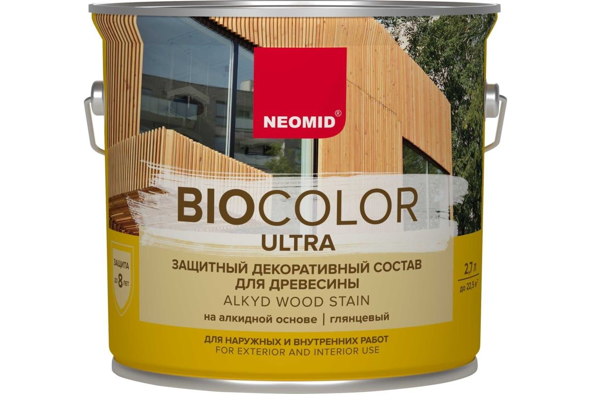 Neomid Пропитка BIO COLOR ULTRA Сосна (2,7л)