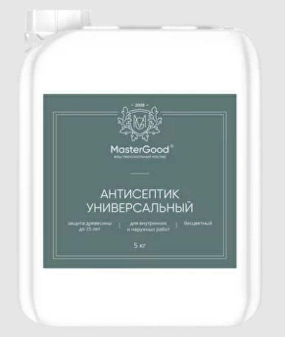 Master Good Антисептик универсальный бесцветный готовый  5 л