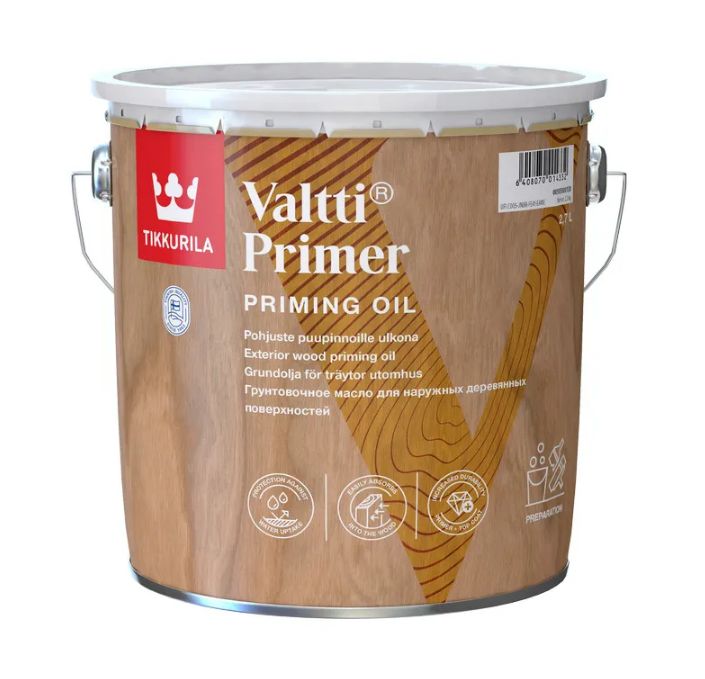 Tikkurila Антисептик грунт. VALTTI PRIMER (POHJUSTE) бесцв 2,7л